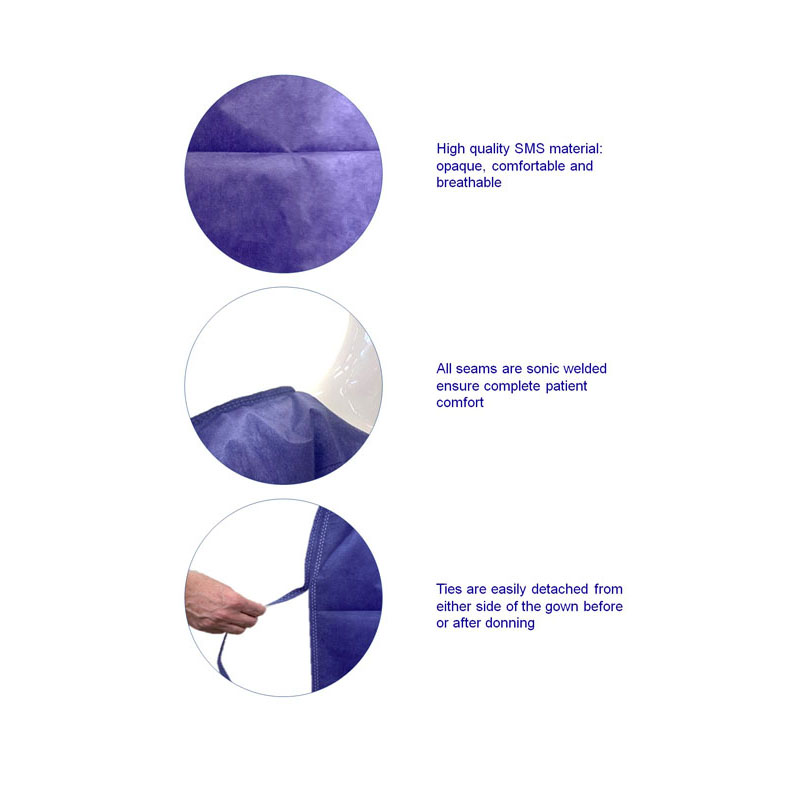 Patient Modesty Gown Sentry Medical