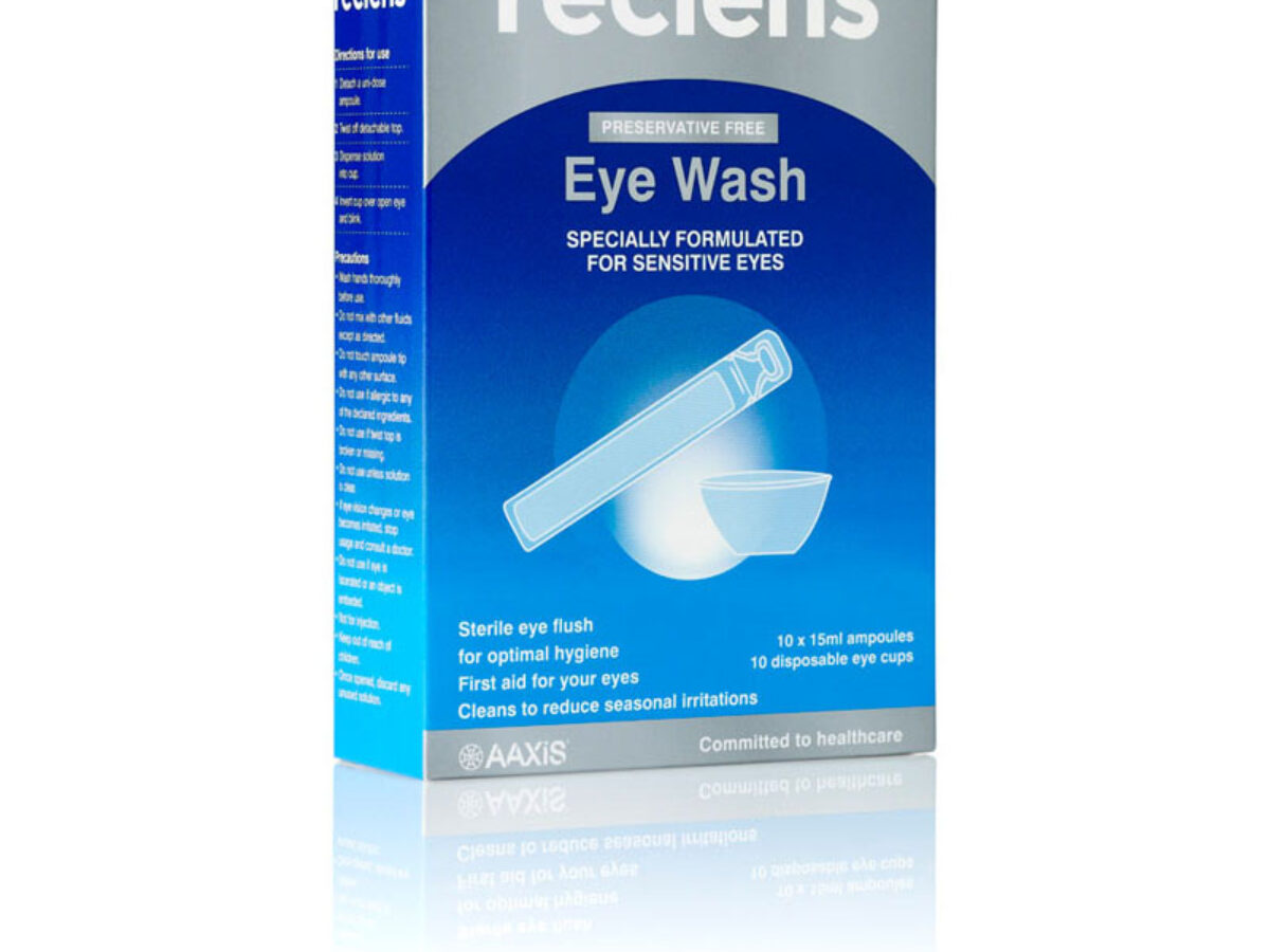 Saline Eye Wash Preservative Free Ampoule 15ml Sentry Medical