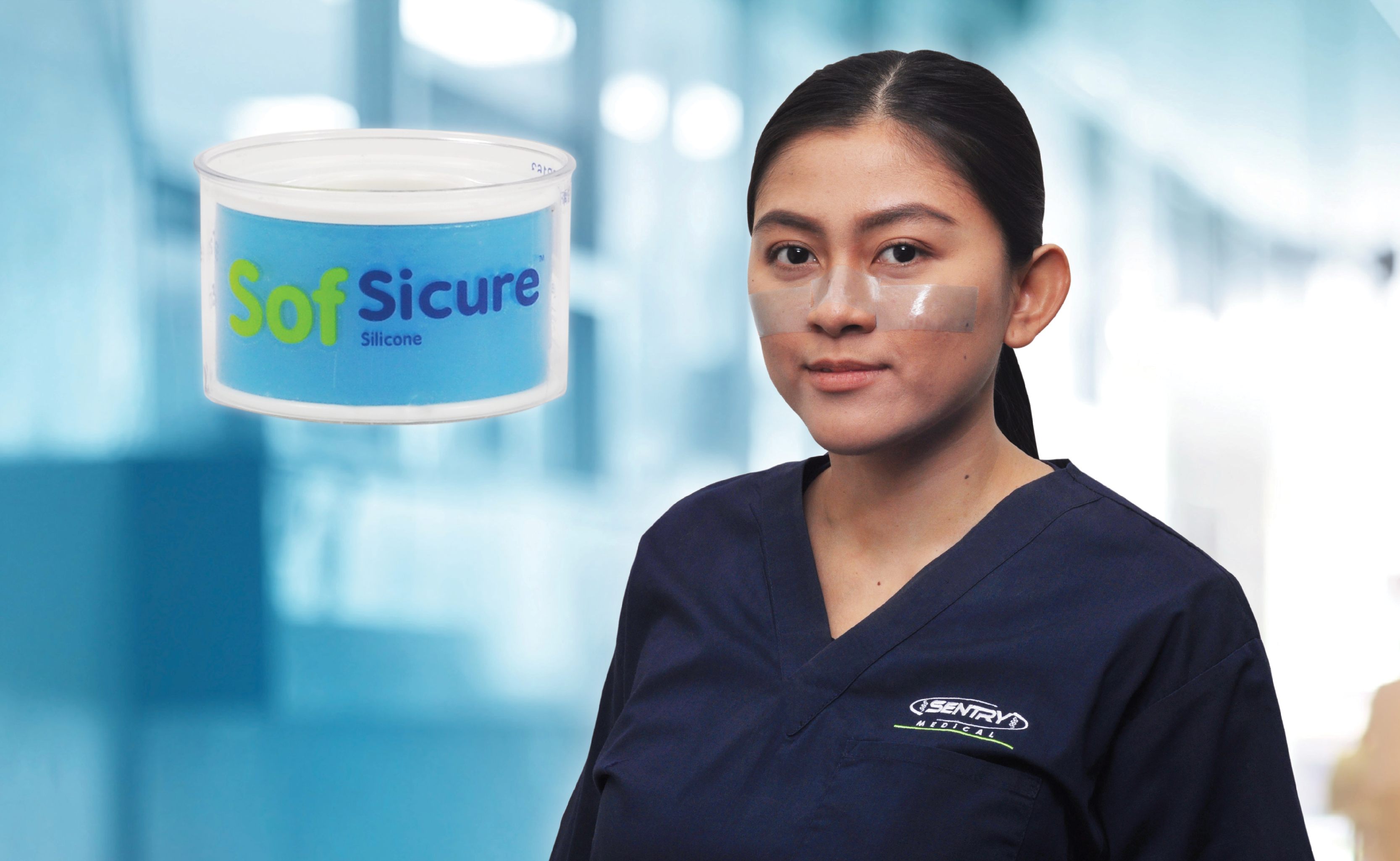 SofSicure Tape For Prolonged Mask Wear Time