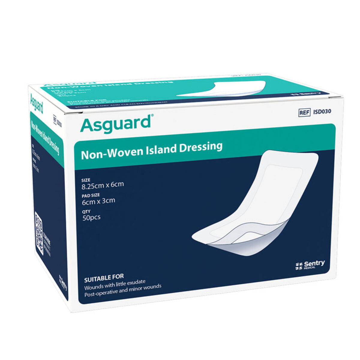 Non-Woven Island Dressings | Sentry Medical